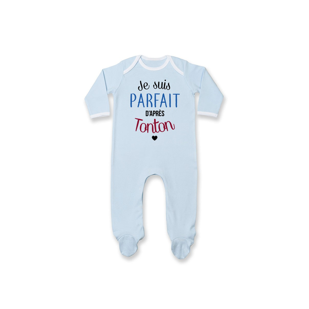 Pyjama bébé Je suis parfait d'après tonton