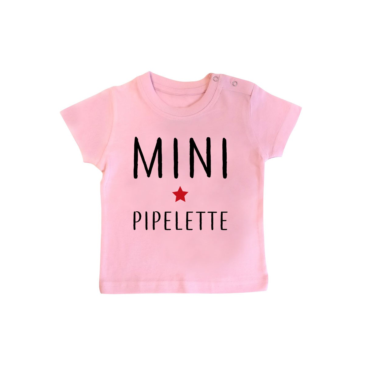 T-Shirt bébé Mini pipelette